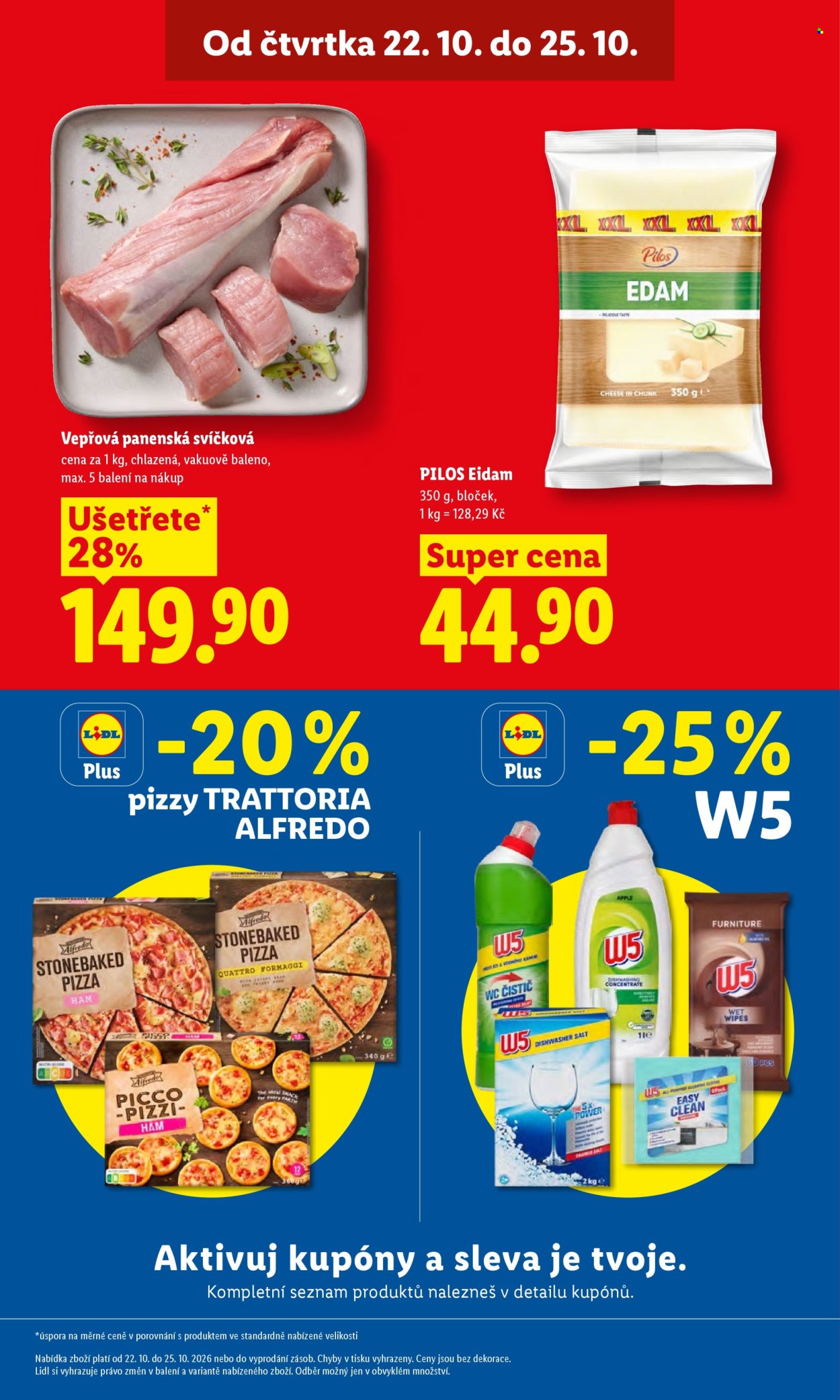 Leták Lidl - 22. 10. 2026 - 25. 10. 2026. Strana 3