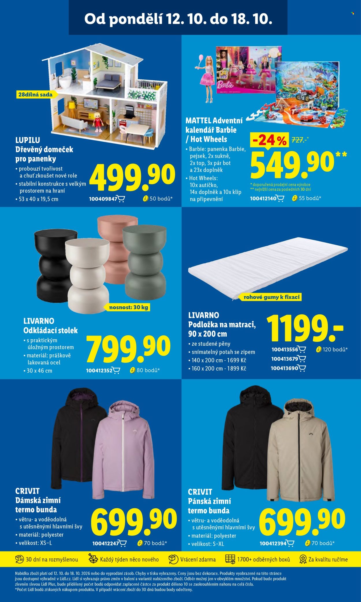 Leták Lidl - 22. 10. 2026 - 25. 10. 2026. Strana 7