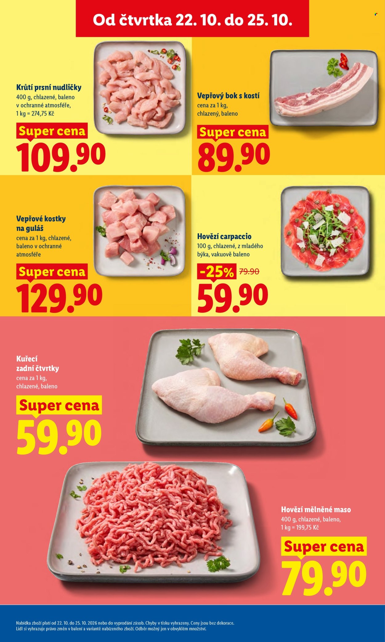 Leták Lidl - 22. 10. 2026 - 25. 10. 2026. Strana 13