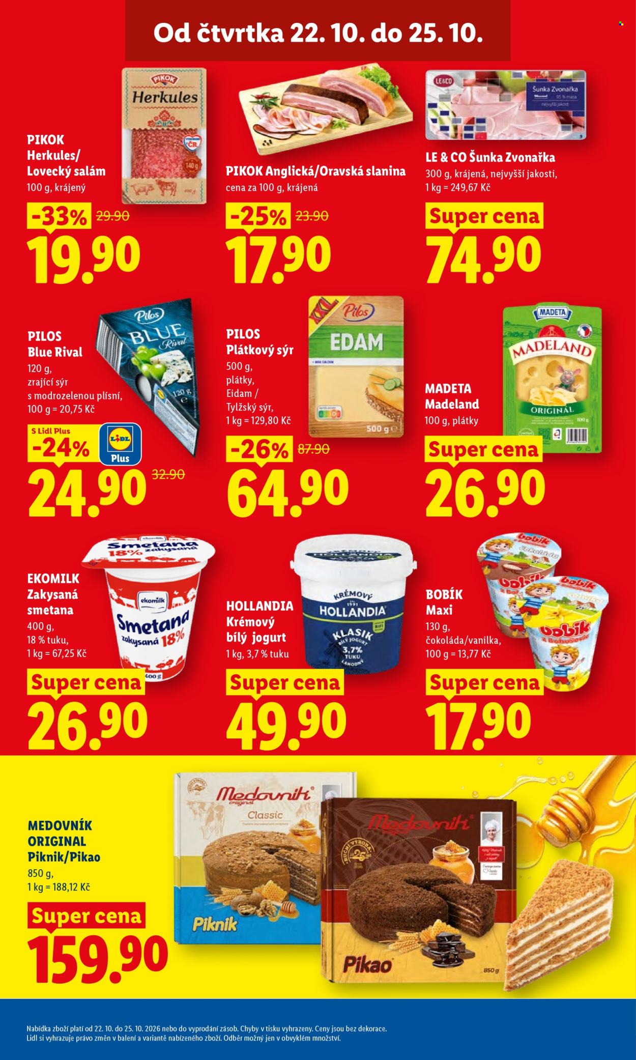 Leták Lidl - 22. 10. 2026 - 25. 10. 2026. Strana 17
