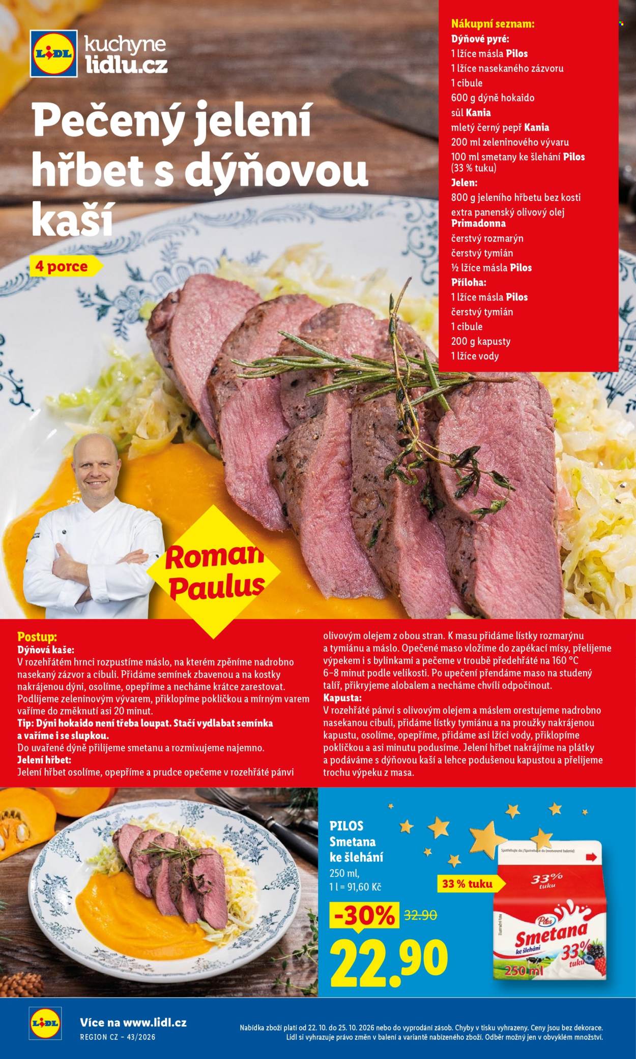 Leták Lidl - 22. 10. 2026 - 25. 10. 2026. Strana 26