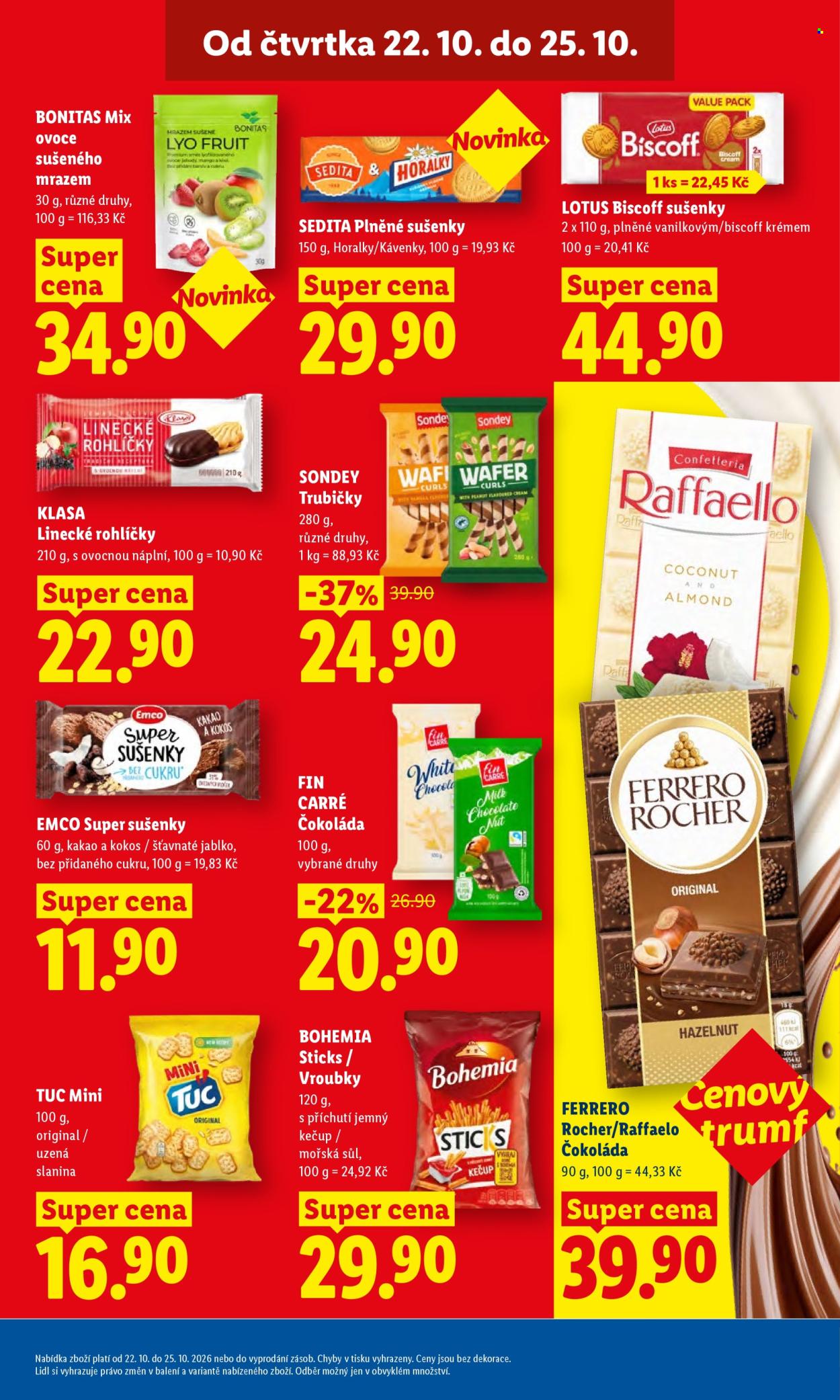 Leták Lidl - 22. 10. 2026 - 25. 10. 2026. Strana 29