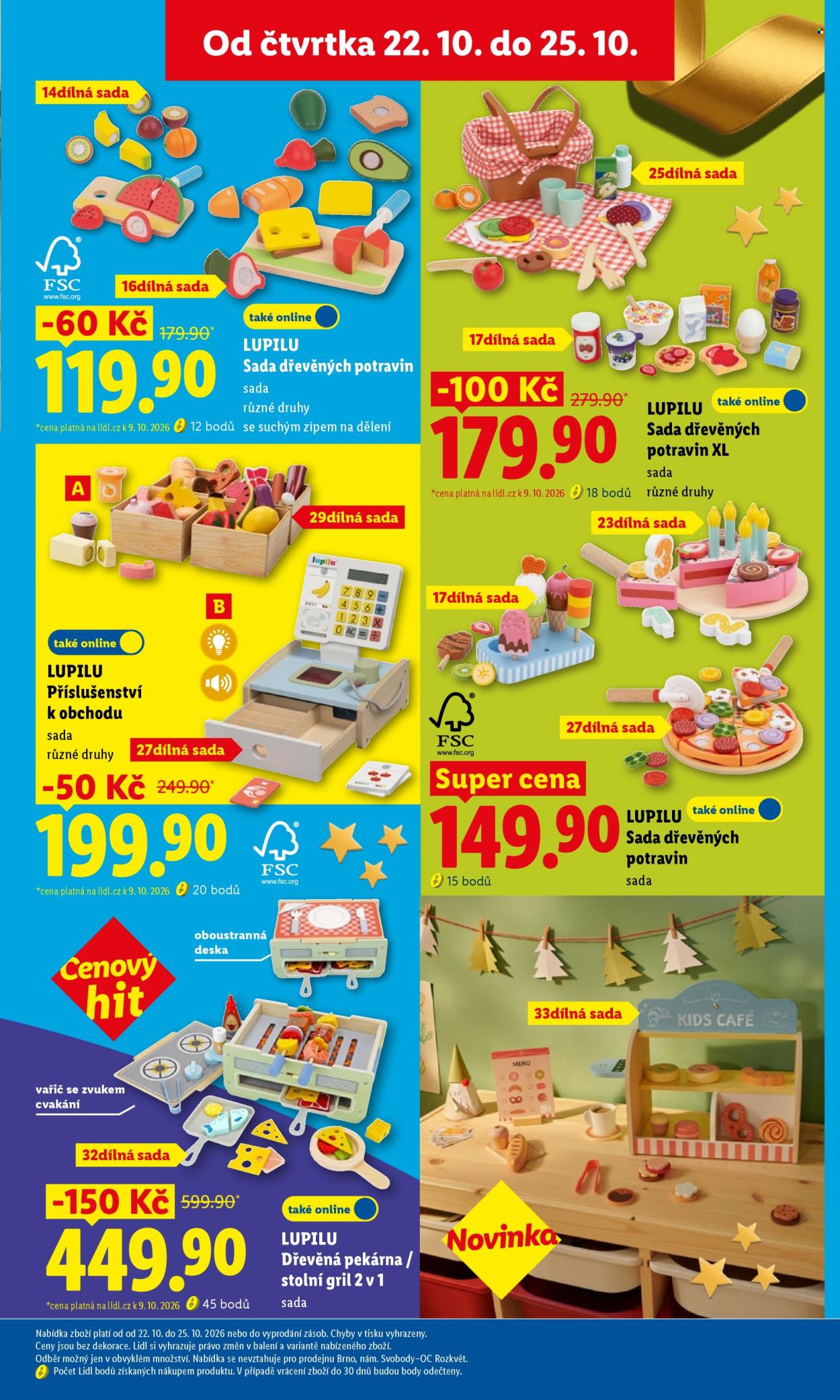 Leták Lidl - 22. 10. 2026 - 25. 10. 2026. Strana 37