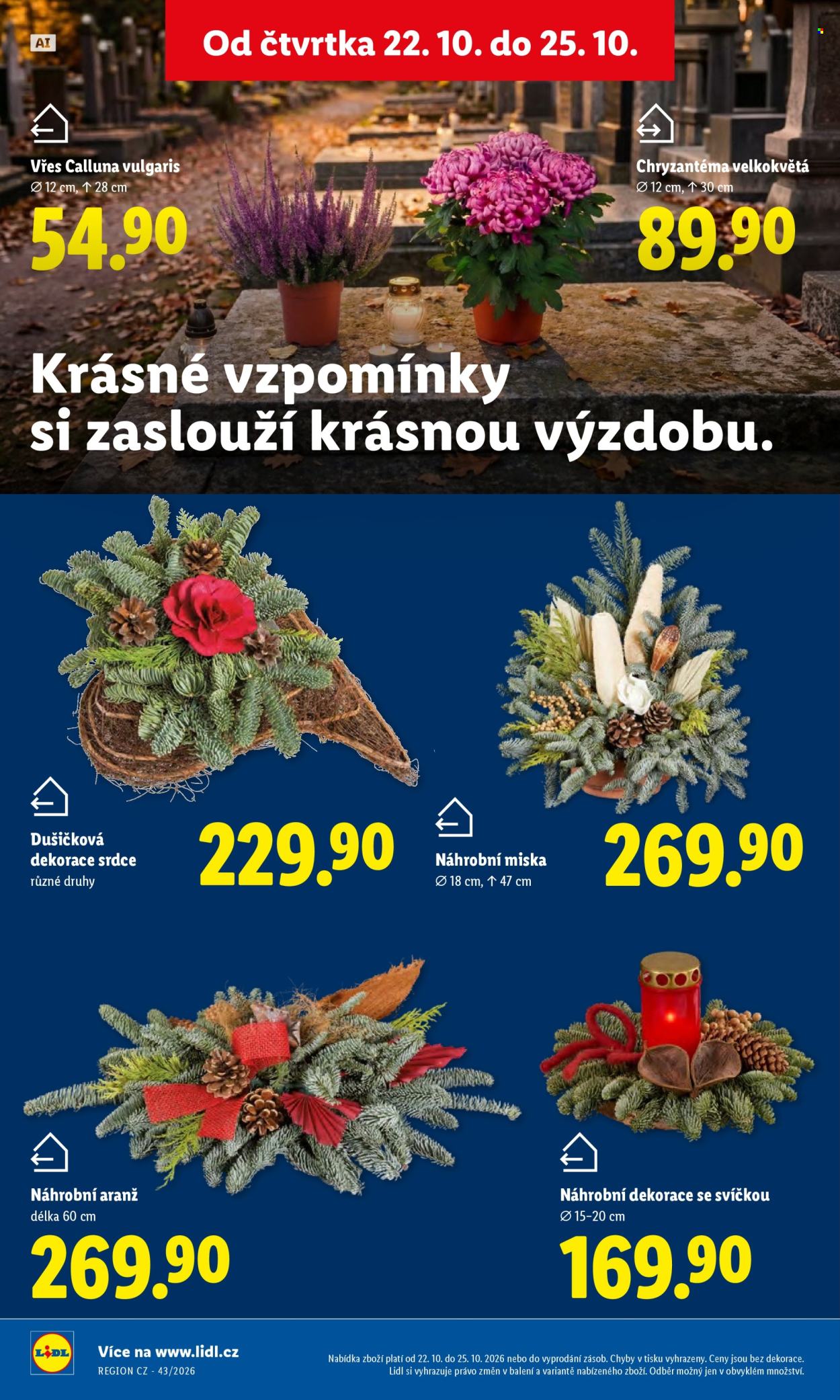 Leták Lidl - 22. 10. 2026 - 25. 10. 2026. Strana 47