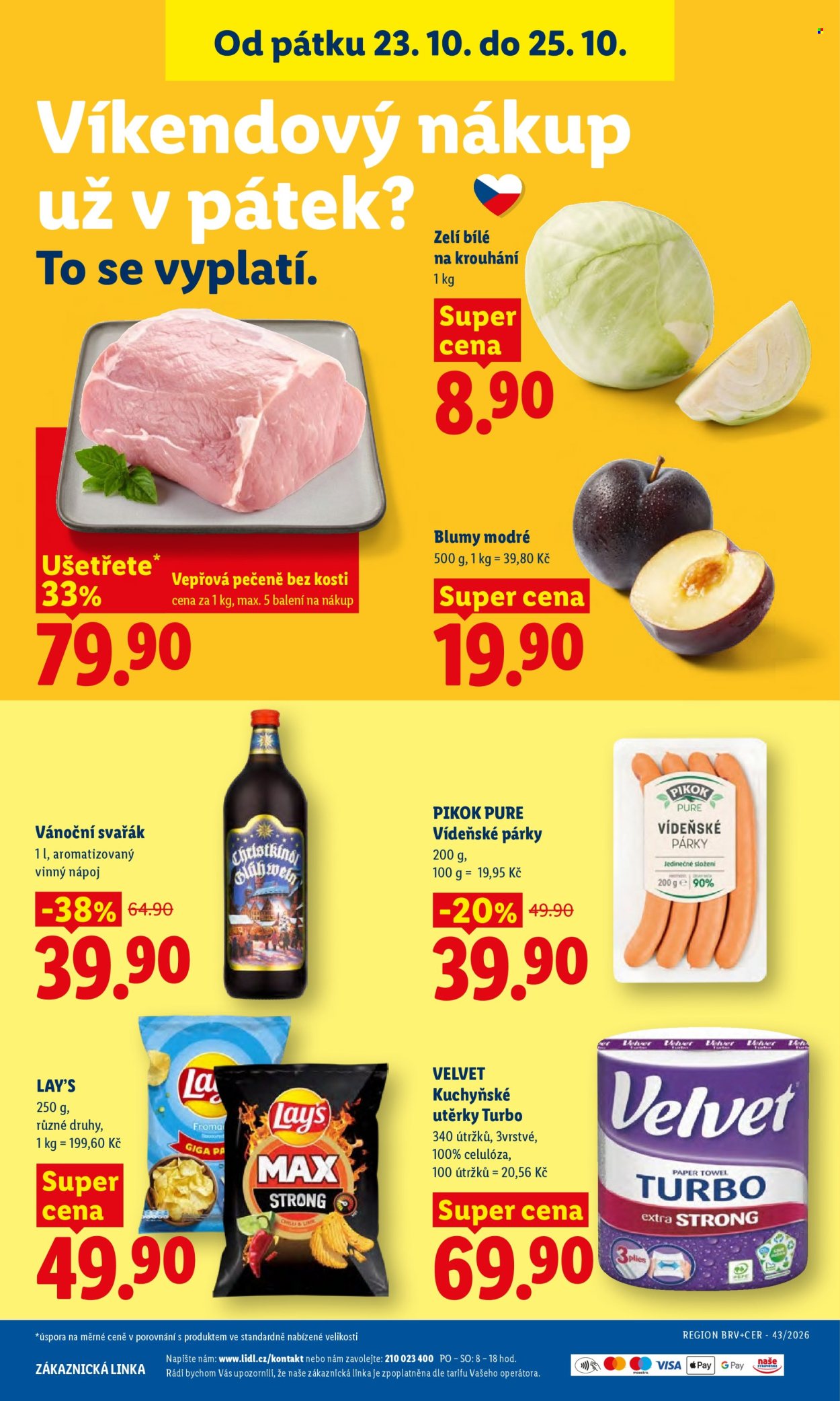 Leták Lidl - 22. 10. 2026 - 25. 10. 2026. Strana 49