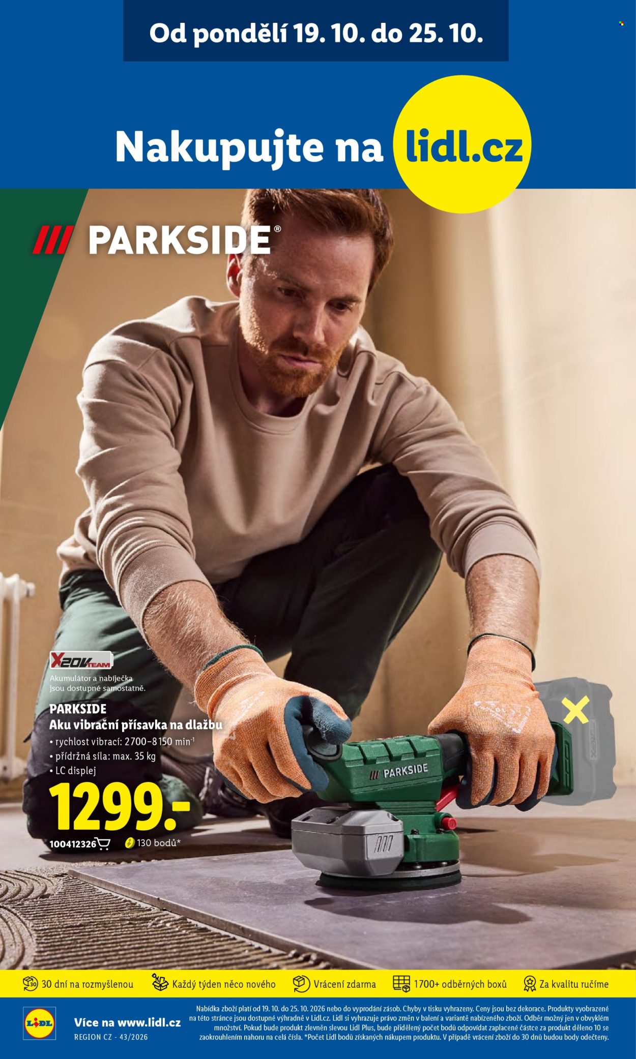 Leták Lidl - 19. 10. 2026 - 25. 10. 2026. Strana 2