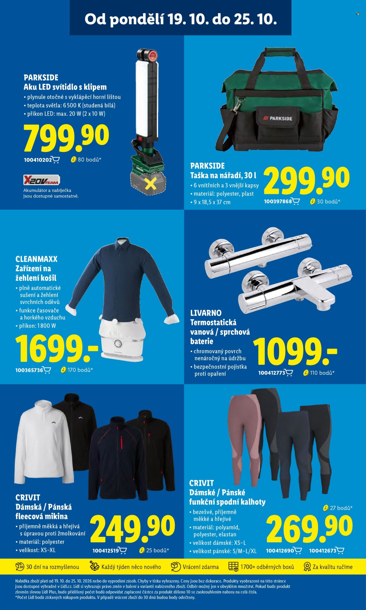 Leták Lidl - 19. 10. 2026 - 25. 10. 2026. Strana 3