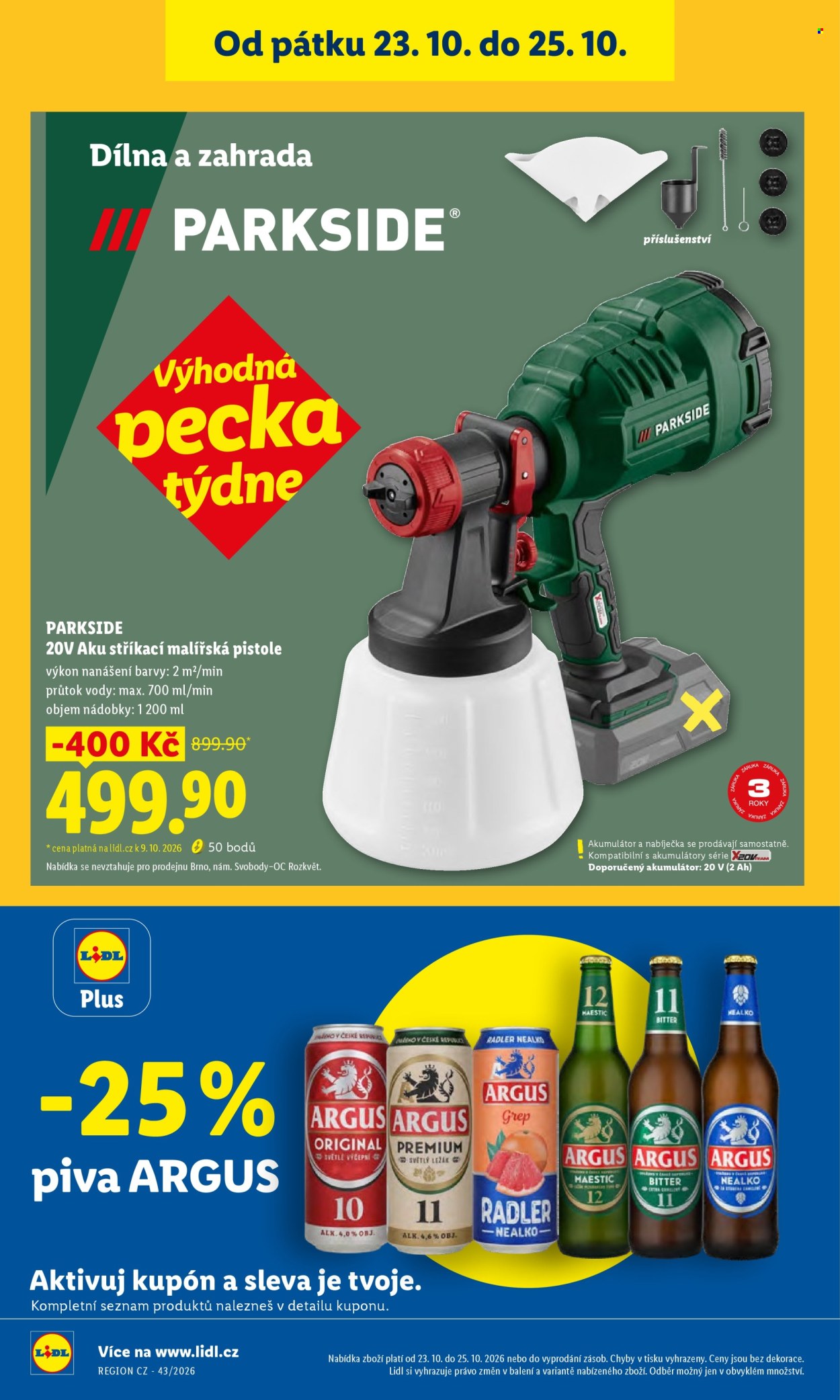 Leták Lidl - 19. 10. 2026 - 25. 10. 2026. Strana 31