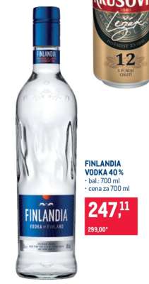 Finlandia Vodka 40 %