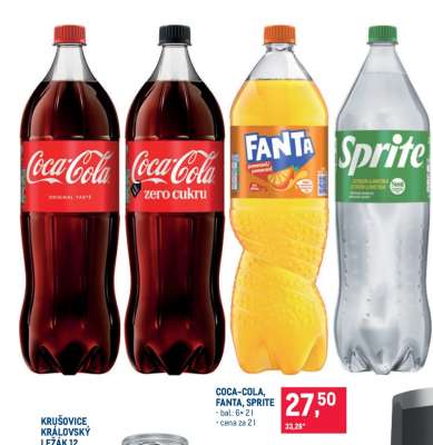 Coca-Cola, Fanta, Sprite