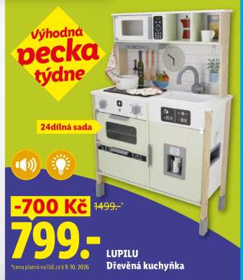 LUPILU Dřevěná kuchyňka