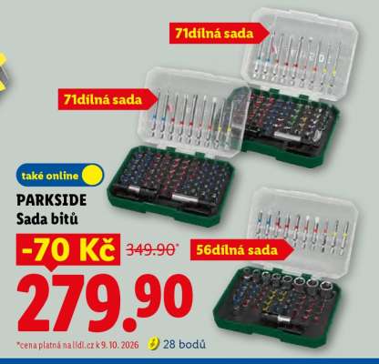 PARKSIDE SADA BITŮ