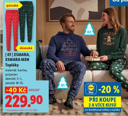 [01] ESMARA, ESMARA MEN Tepláky