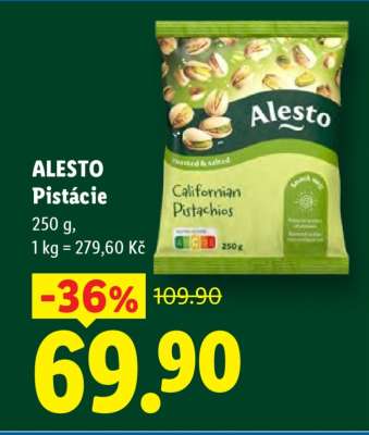 Alesto PISTÁCIE