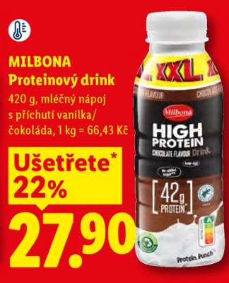 MILBONA Proteinový drink