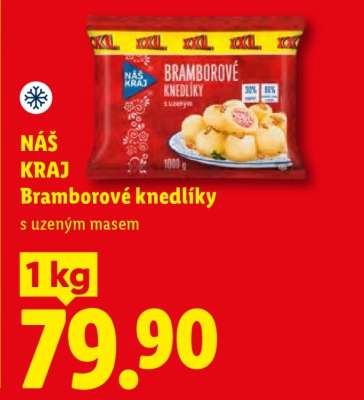 NÁŠ KRAJ Bramborové knedlíky