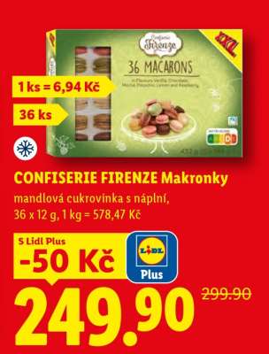 CONFISERIE FIRENZE Makronky