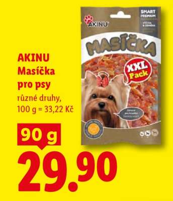 Akinu Masíčka pro psy