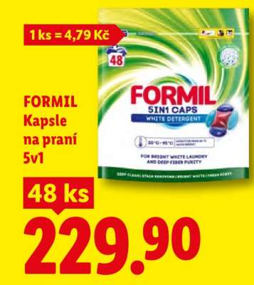 FORMIL Kapsle na praní 5v1