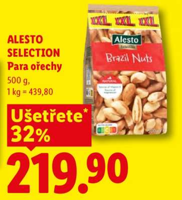 ALESTO SELECTION Para ořechy