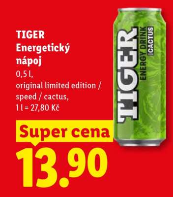 TIGER Energetický nápoj