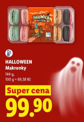 HALLOWEEN Makronky