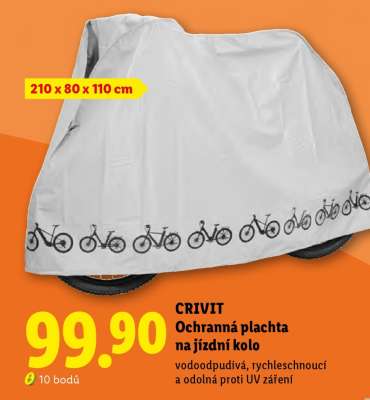 CRIVIT Ochranná plachta na jízdní kolo