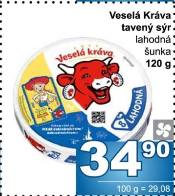 Veselá kráva tavený sýr