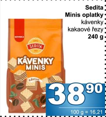 Sedita Minis oplatky