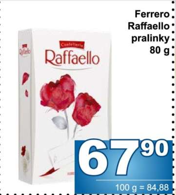 Ferrero Raffaello Pralinky