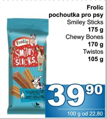 FROLIC Pochoutka pro psy