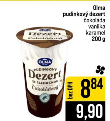 Olma pudinkový dezert