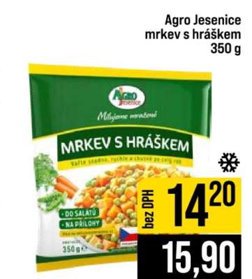 Agro Jesenice mrkev s hráškem