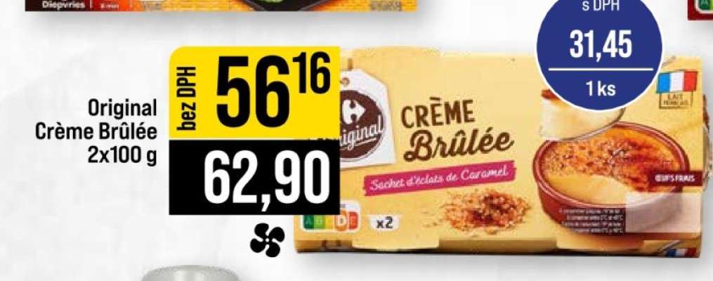 Original Crème Brûlée 2x100 g