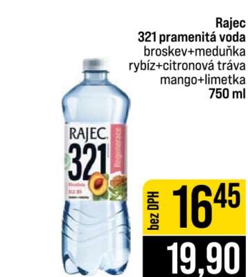 Rajec 321 pramenitá voda