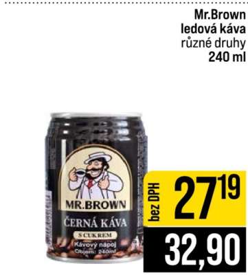 Mr. Brown ledová káva