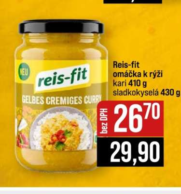 Reis-fit omáčka k rýži kari