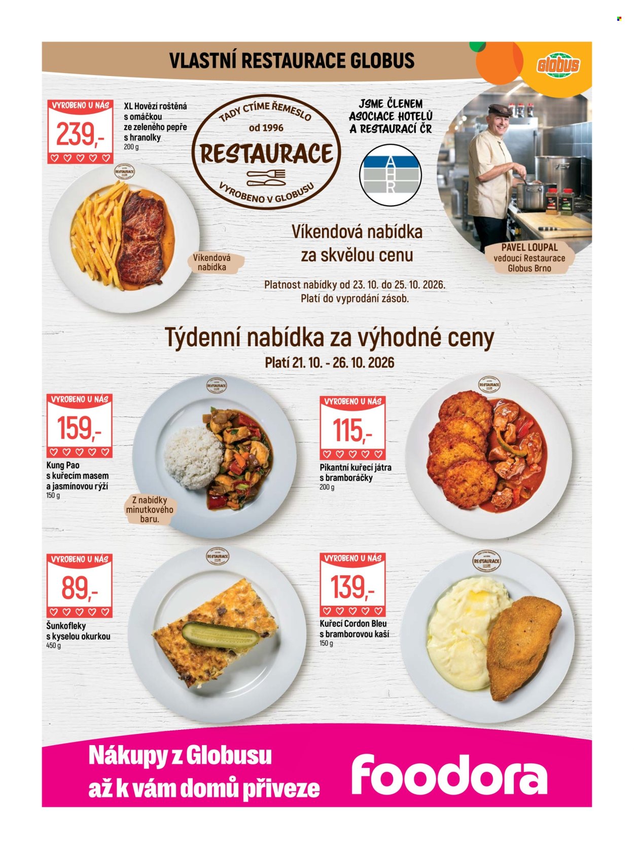 Leták Globus - 21. 10. 2026 - 27. 10. 2026. Strana 8