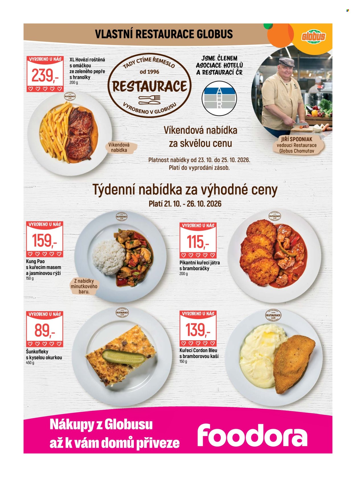 Leták Globus - 21. 10. 2026 - 27. 10. 2026. Strana 8