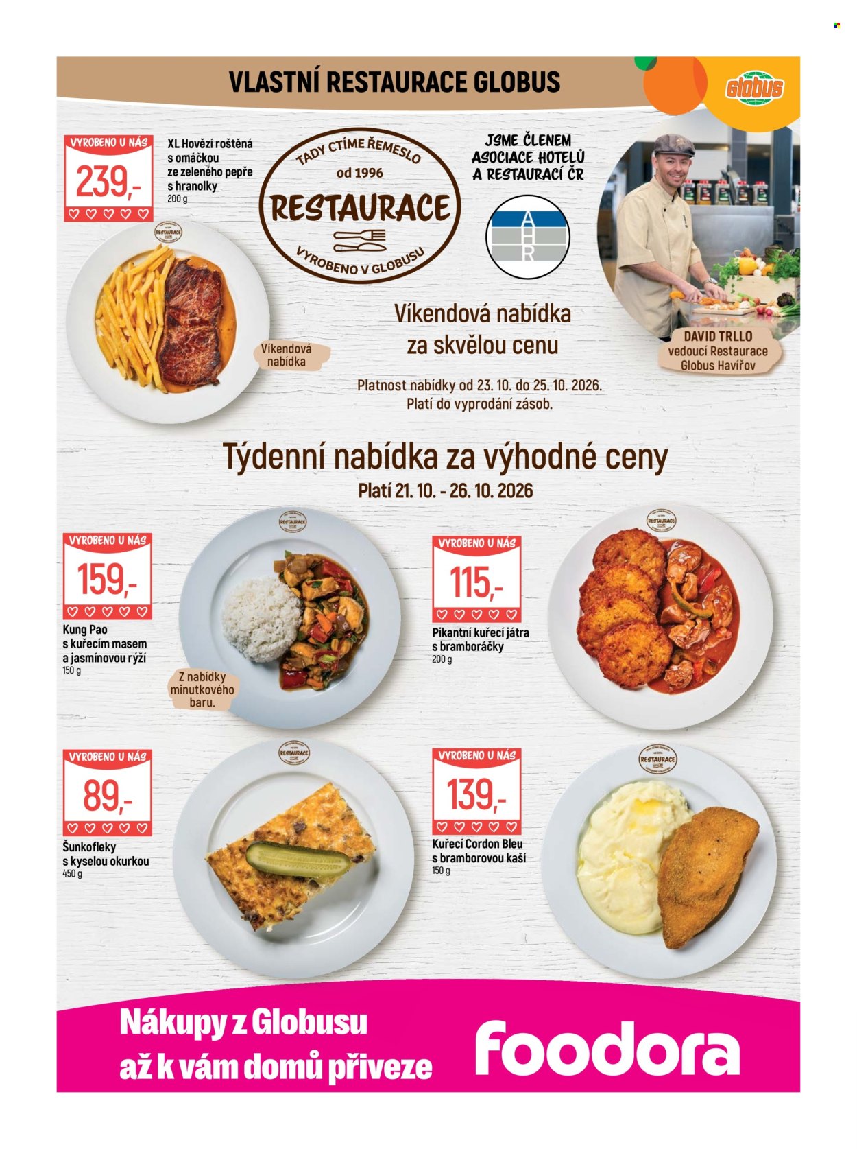 Leták Globus - 21. 10. 2026 - 27. 10. 2026. Strana 8