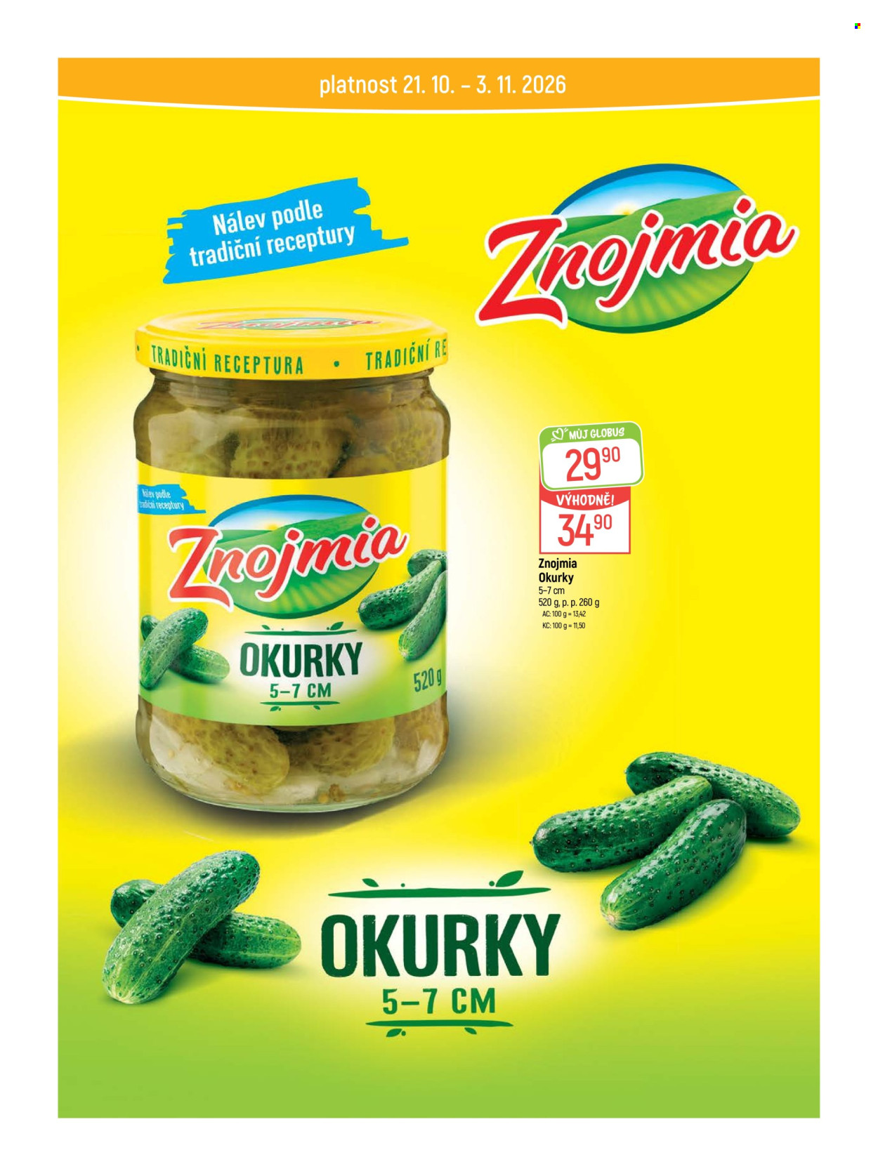 Leták Globus - 21. 10. 2026 - 27. 10. 2026. Strana 24