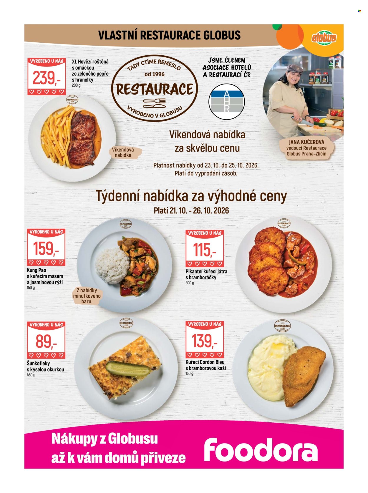 Leták Globus - 21. 10. 2026 - 27. 10. 2026. Strana 8