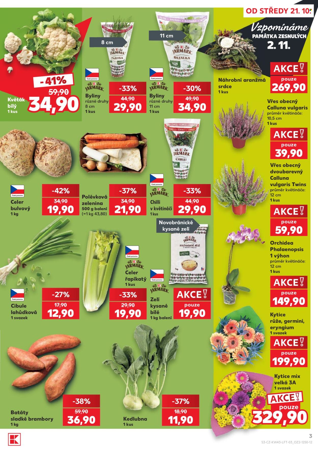 Leták Kaufland - 21. 10. 2026 - 27. 10. 2026. Strana 3