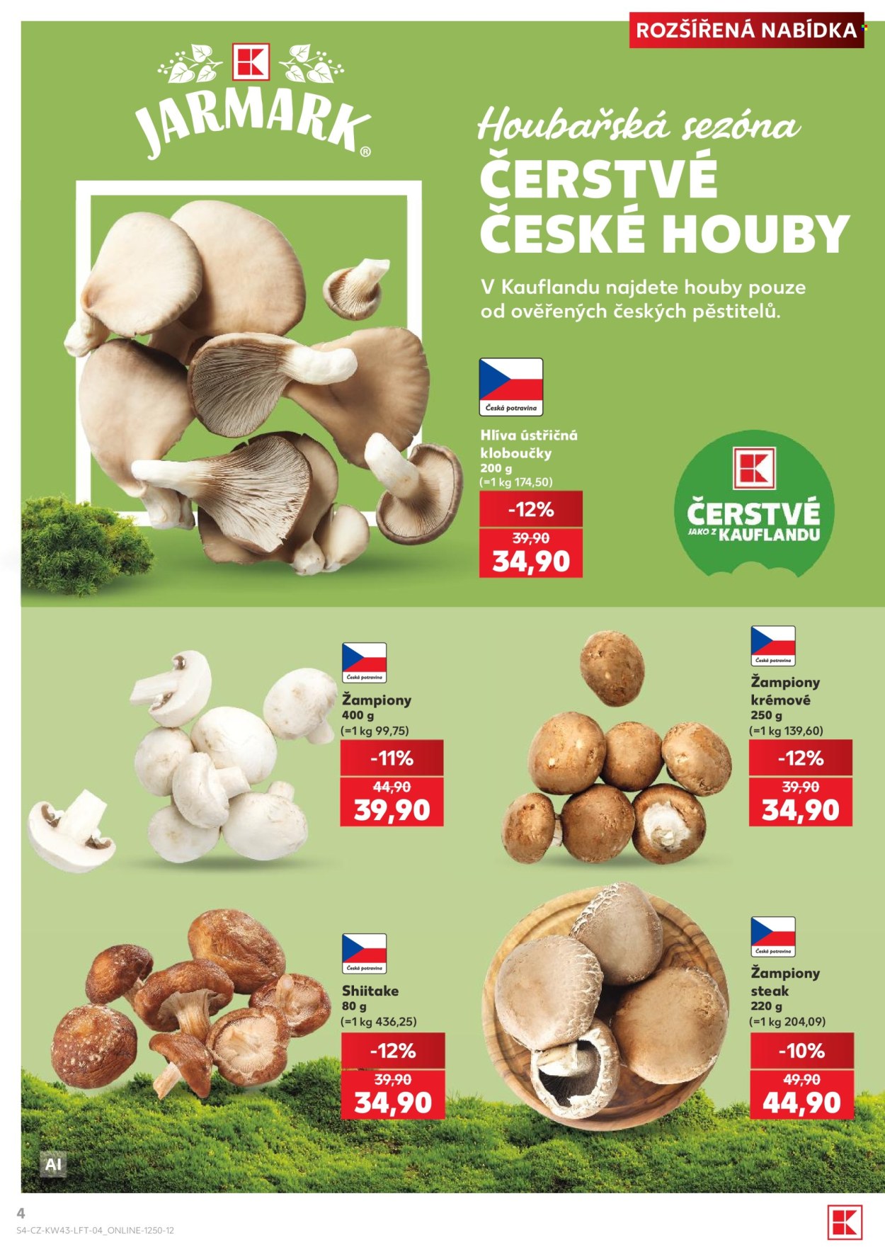 Leták Kaufland - 21. 10. 2026 - 27. 10. 2026. Strana 4