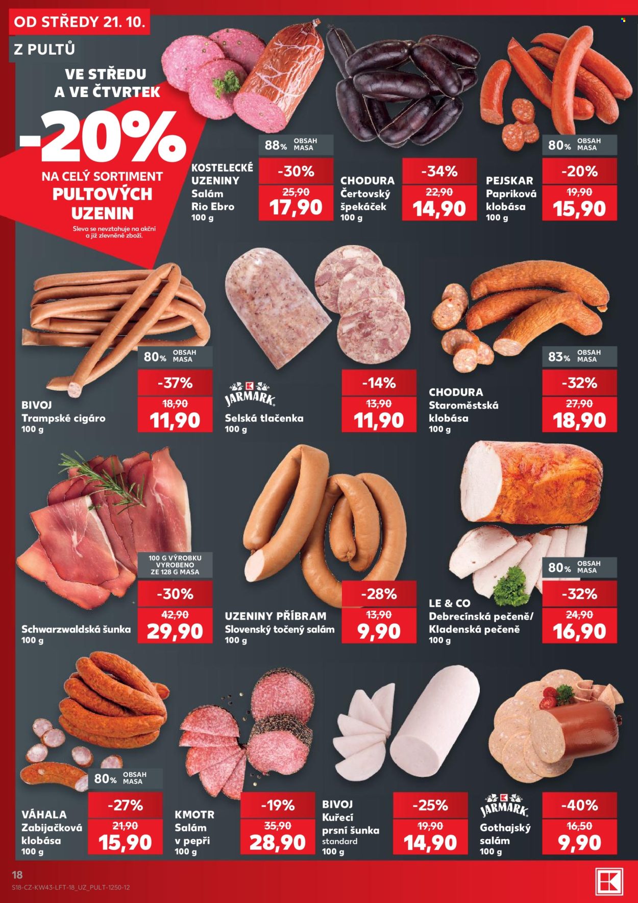 Leták Kaufland - 21. 10. 2026 - 27. 10. 2026. Strana 18