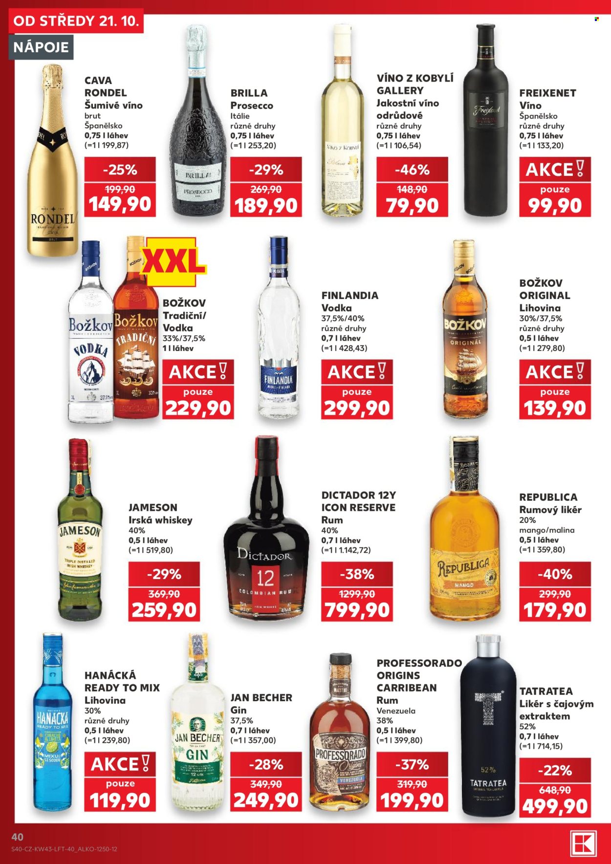 Leták Kaufland - 21. 10. 2026 - 27. 10. 2026. Strana 40