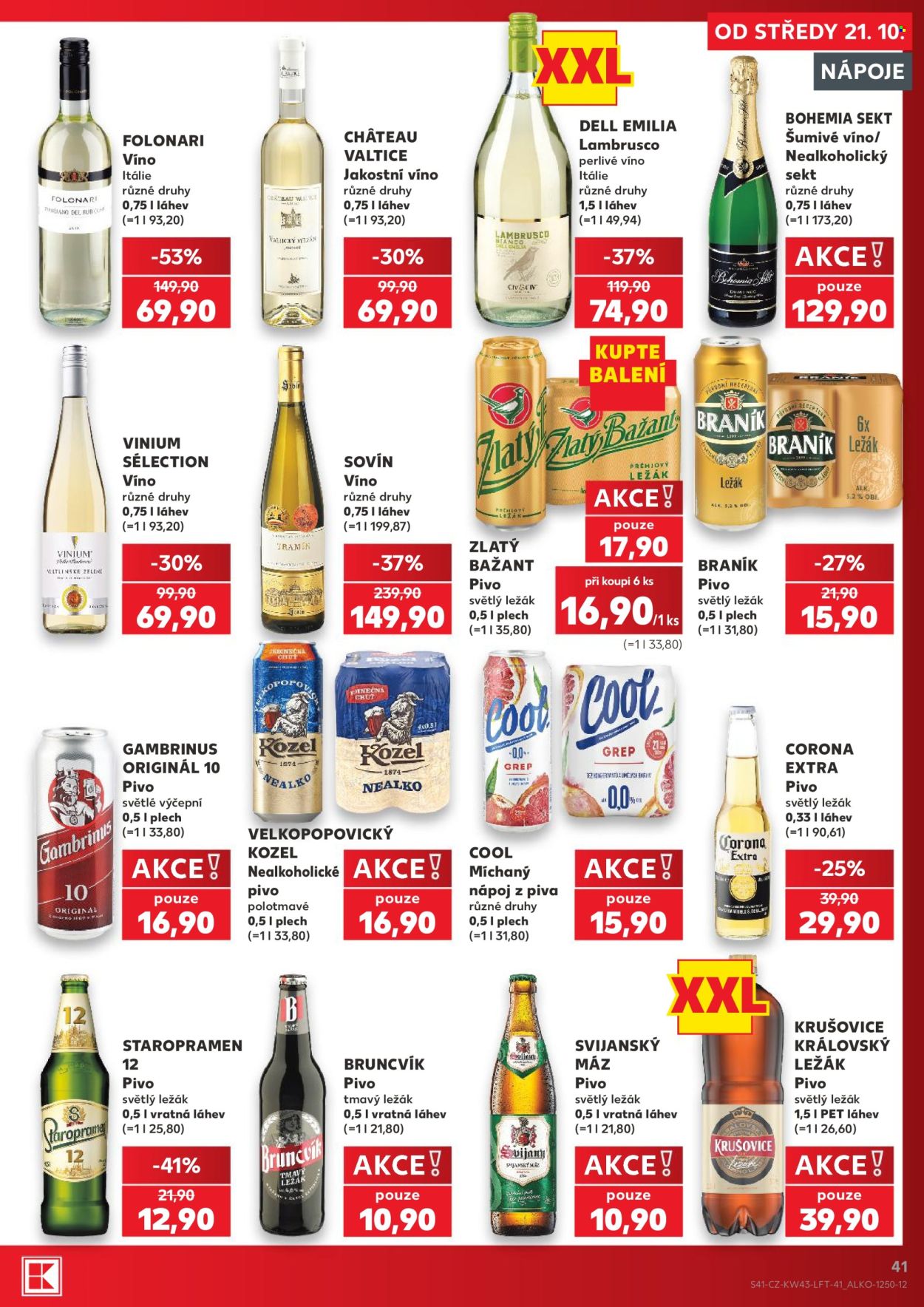 Leták Kaufland - 21. 10. 2026 - 27. 10. 2026. Strana 41
