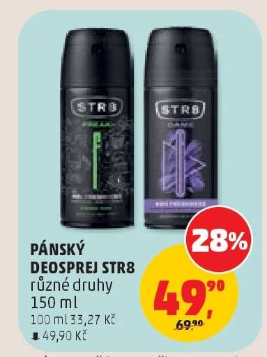 PÁNSKÝ DEOSPREJ STR8