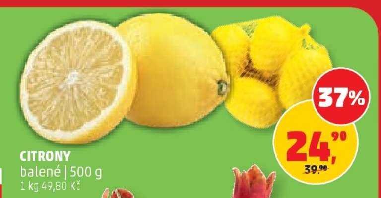 CITRONY balené |