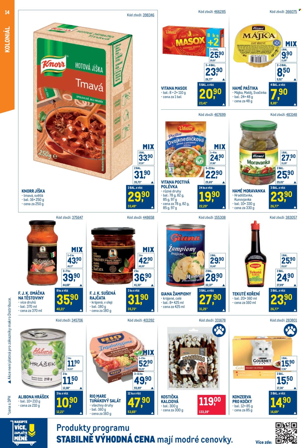 Leták MAKRO - 21. 10. 2026 - 3. 11. 2026. Strana 14